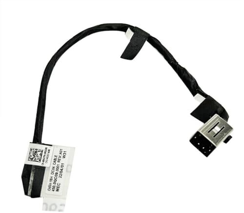 DC IN Power Jack Cable Charging port Socket Connector Harness For DELL ODIN 16 450.0QC09.0001 Applicable Inspiron 16 7620 16 7610 450.0N309.0011 Vostro 7620 ODIN 16H 00G7FN PLUS 7420 2-IN-1 Laptop