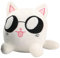 Xinchangda Gojo Satoru Figur Anime Kissen Katzen-Kissen 20cm Weiches Kopfkissen Anime Charakter Deko-Kissen Sofa Dekoration Home Dekoration Sofa-Kissen