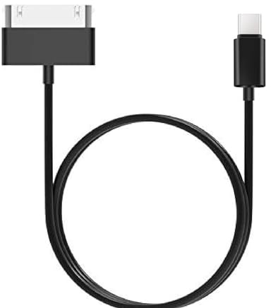 MAOTOAM USB Adapter Cable for 30-Pin Devices, Compatible with iPhone 4/4S, iPad 1/2/3, iPod, USB-C Connector