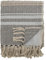 Bloomingville Creative Collection Ferrara Decke, Blue, Recycelte Baumwolle, L160xB130 cm, 280 ml