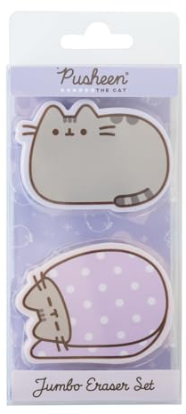 Grupo Erik Radiergummi Set Pusheen Cat Radierer - Radiergummis - Pusheen Fanartikel Kawaii Stuff