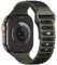ALFARAY Silikon Armband Kompatibel mit Apple Watch Ultra 2 1 Armband 49mm 46mm 45mm 44mm 42mm für Herren Damen, Alpine Ocean Sportarmband für iWatch Series 10 9 8 7 SE 6 5 4 3 2 1, Grün/Schwarz