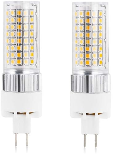G8.5 led Bombilla 20W, 2pcs led Bombillas, 20W Equivalente a 150W halógeno, 2000LM, AC100V-277V, ángulo de Haz de 360 ° para la iluminación del hogar(Warm White 3000k)