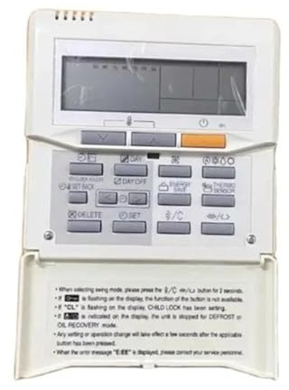 Panel De Control De Aire Acondicionado, Compatible Con Fujitsu, Versión En Inglés UTY-RNKYT