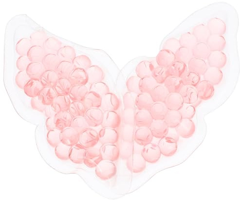 TOVINANNA 2 Stück Wiederverwendbare Lippen kühlpads Dicke Gelkompressen für Heiße und Kalte Anwendung Tpu material Praktische Lippenpflege für Zuhause und Unterwegs Lindert Trockenheit und