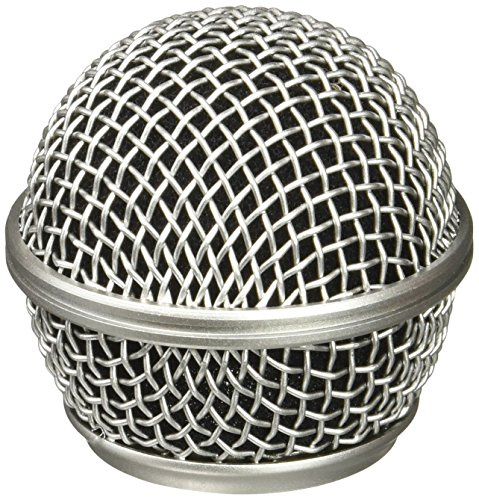 Performance Plus M58S Mesh Grill Ersatz für SHURE SM58-Original gebürstetes Nickel
