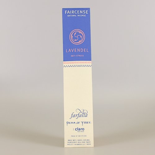Farfalla Räucherstäbchen Lavendel (10 Stück) - Bio