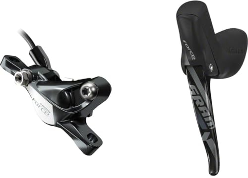 Sram Road Unisex – Erwachsene Scheibenbremse Hydraulische Links Vorderradbremse Bremshebel, grau/Schwarz, 950mm