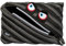 ZIPIT Wildlings Federmäppchen für Jungen | Extra Großes Mäppchen für die Schule | Monster Etui für Kinder | Federmappe Schwarz