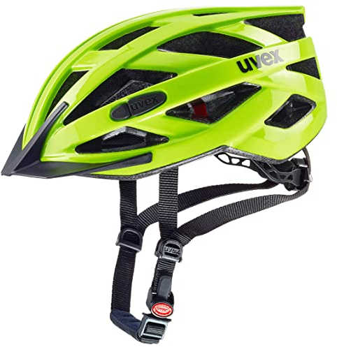 uvex i-vo 3D - Leichter Allround-Helm für Damen und Herren - individuelle Größenanpassung - erweiterbar mit LED-Licht - neon Yellow - 52-57 cm