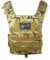 QMFIVE Airsoft Vest, Plate Carrier, JPC Tactical Combat Vest Military Wargame Molle Plate Carrier Outdoor Uniform Combat Gear (JPC-MC)