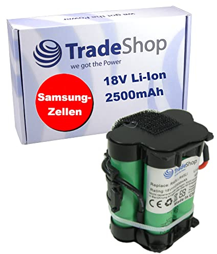 Trade-Shop Batterie Li-ION 18 V 2500 mAh Compatible avec Gardena R38Li R50Li R75li R40Li R45Li R70Li R80Li R80 LI 124562 Flymo Robotic Lawnmower 1200R Husqvarna Automower 105 305 305 08 30 8 x