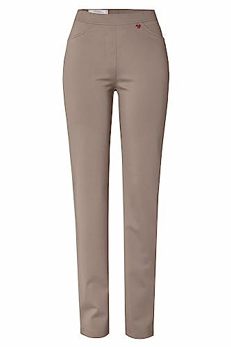 Relaxed by Toni Damen Schlupfhose »Alice« aus weichem Jersey 38 Taupe | 076