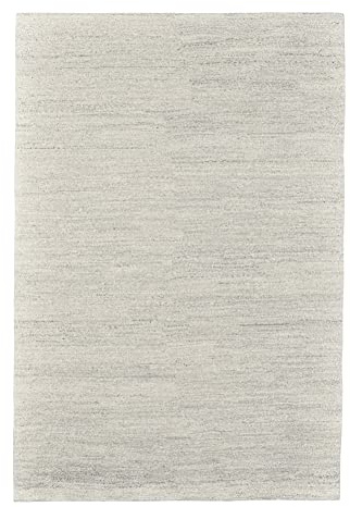 Theko Original Berber Teppich aus 100% nachhaltiger Schurwolle; handgeknüpft, weich und robust aus Marokko | 200 x 300 cm; Farbe: Sand | Florrfäden: ca. 102400 markenteppiche - Taza Royal