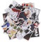 CoolChange Hochwertige Jujutsu Kaisen Vinyl Aufkleber | 50 Jujutsu Kaisen Sticker