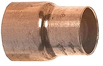 Kupfer-Lötfitting Muffe reduziert I/I - Typ 5240, DVGW - 10 x 8 mm