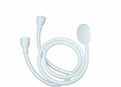 V7® Double Tap Bath Sink Shower Head Hose Spray Pipe Tub Attachment Head Washing Hairdresser Pet Push On Mixer Bath Faucet Sprinkler
