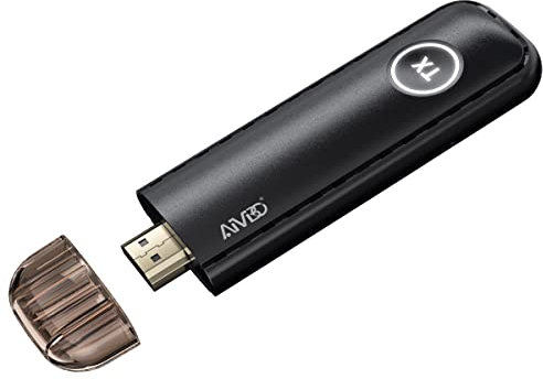DARLYOR Wireless HDMI Transmitter and Receiver 5G HD - Tragbar Drahtloser HDMI Funkübertragung Extender 165Ft/50M Streaming Video,Audio,File von Laptop/TV Box/Kamera auf Monitor/Beamer/HDTV (TX)