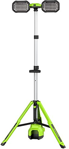 Greenworks 24V 3.000 Lumen Stehende Baustrahler, LED-Arbeitsscheinwerfer, nur Werkzeug