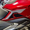 Resin Bike Aufkleber für Motorrad Kompatibel mit Honda NC750X 2021-2023. Seitenschutz für den Tank vor Stößen und Kratzern. 3D-Harzklebstoff - Stickers - Made in Italy