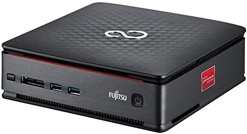 Fujitsu Mini PC Computer Esprimo Q957, Prozessor Core i5-7400, RAM 16 GB, SSD 256 GB NVMe, WiFi, Win 10 Pro (Generalüberholt)