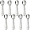Cucchiaini caffe acciaio inox 48 pezzi 10 cm adatto per casa ristoranti lavastoviglie cucchiaini da caffè cucchiaini caffe piccoli cucchiaino caffe cucchiaini caffe particolari