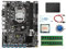 Wlauqueta B75 12USB Motherboard+CPU+2X4G DDR3 RAM+128G SSD+CPU Fan+Thermal Grease+Switch Cable LGA1155 MSATA BTC Motherboard