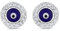 MYSTIC JEWELS - Türkisches Auge Ohrstecker 925 Sterling Silber Zirkonia Emaille Geschenk für Muttertag Jahrestag Geburtstag, 0.8 cm, Zirkonia, Kein Edelstein