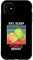 Hülle für iPhone 11 Pomelo Repeat Vintage Pomelo Lover im Retro-Look „Eat, Sleep“