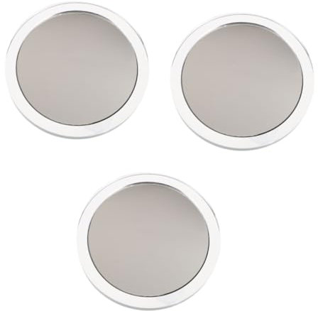 Healeved 3stücke Makeup Mirror Mit Saugnapf Vergrößerung Für Präzises Makeup Und Hautpflege Tragbar Einfach Zu Montieren Geeignet Für
