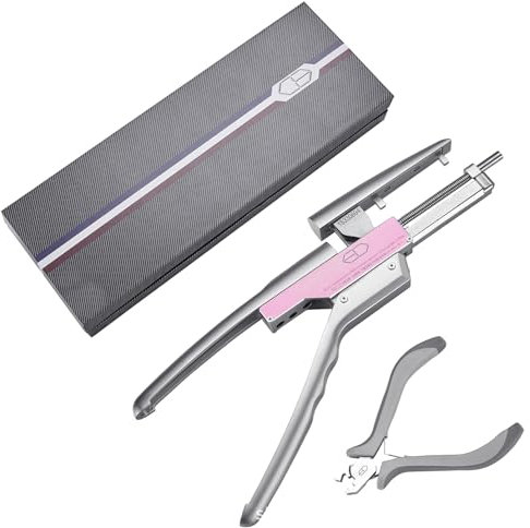 Loc Extensions Human Hair 5 Row No-Trace 6D Hair Extension Machine 2nd Generation V Light Hair Extensions Kit - Quick-Operated Styling Tools & Appliances