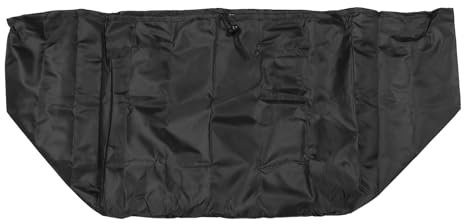 420D Silver Coated Pizza Oven Cover, Wearproof and Water Resistant, with Pocket, Carry Handle Design, Dust Proof Protector Cover for 21.5x18.0x15.1in Pizza Ovens,