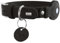 HUNTER Hundehalsband VIBORG mit Halter für Apple AirTag, Farbe: schwarz, Robustes & weiches Rindsleder, integrierte AirTag-Halterung, hochwertig, Made in Germany, Größe: 60