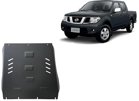 Scut Protection Stahl Unterfahrschutz für Getriebe und Differenzial kompatibel mit für Nissan Navara (2005-2015) Scut Protection