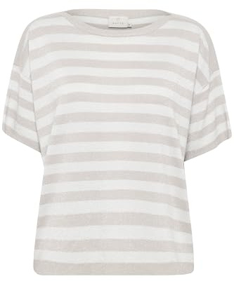 KAFFE Damen Strickpullover KAregina Ellenbogenlänge