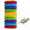 Pulseras Antimosquitos, Pulseras Repelentes de Mosquitos, Repelentes de Mosquitos, Ingredientes Naturales, Ajustables para Bebés y Adultos, 10 Piezas