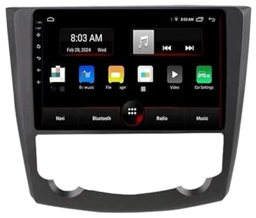 Schermata Car Play Autoradio Android CarPlay per Renault per Kadjar GPS Multimedia Video Player Screen(CN04-4G-64G)