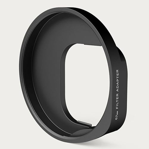 Moment Snap-On Filter Mount I zum Anbringen von 67-Millimeter-Filtern I für iPhone 15/16 Pro & Pro Max I 67mm