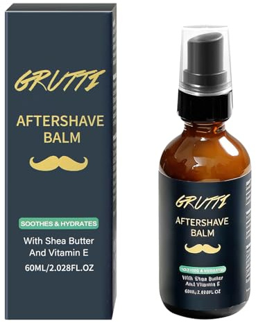 (60ml) After Shave Creme für Männer | Beruhigende Creme nach der Rasur | Gegen Rötung & Rasierbrand | Feuchtigkeitsspendend & Pflegend | Für Empfindliche Haut Geeignet