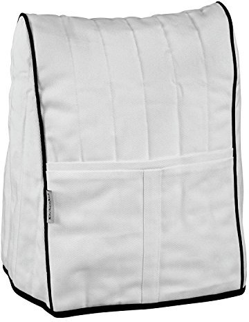 KitchenAid KMCC1WH Kimchi Stand Mixer Cover, Cloth, White