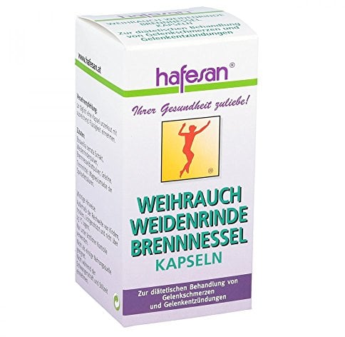 Hafesan Weihrauch+Weidenrinde+Brennessel Kapseln