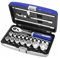 Britool E032900B Metric Drive Socket Set, 1/2, 22 Pcs