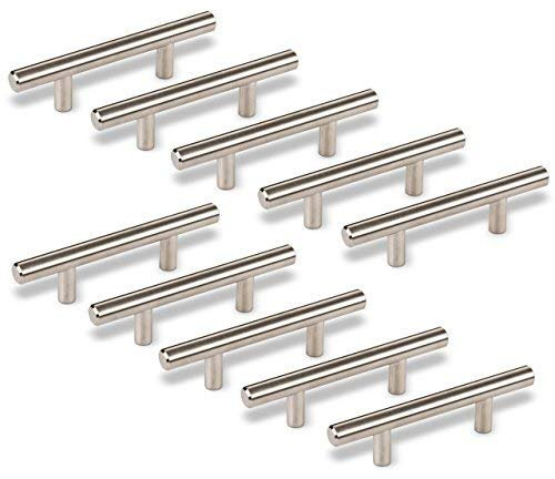 Sotech 10 x SO-TECH® G14 Edelstahl Möbelgriff-Set Stangengriffe Relinggriffe BA 64 mm