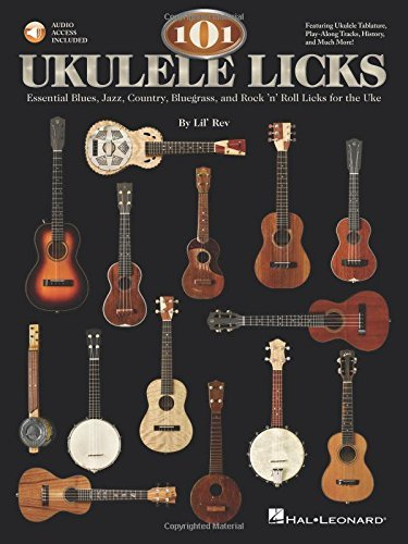 101 Ukulele Licks Essential Blues Jazz Country Rock & Roll Uke Bk/Cd (Book & CD) by VARIOUS (2011-03-03)