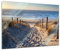 Bilderdepot24 Glasbild - Schöner Weg zum Strand III - 80x60 cm - Deko Glas - Wandbild aus Glas - Bild auf Glas - moderne Bilderdepot24 Glasbilder - Glasfoto - Echtglas