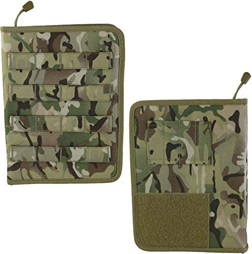 Kombat Molle Entièrement zippé tactique ordinateur portable support pour bloc-notes fichier A5 BTP MTP