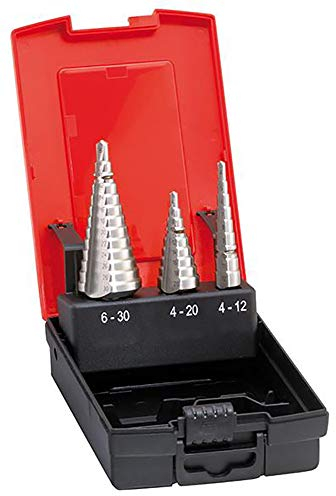 Format Stufenbohrer-Set HSS 4-12/4-20/6-30mm