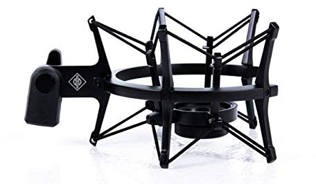Neumann EA 4 BK Shockmount für TLM 102 und TLM107 BK - Mikrofon-Ständer - Schwarz - Metall - Modern