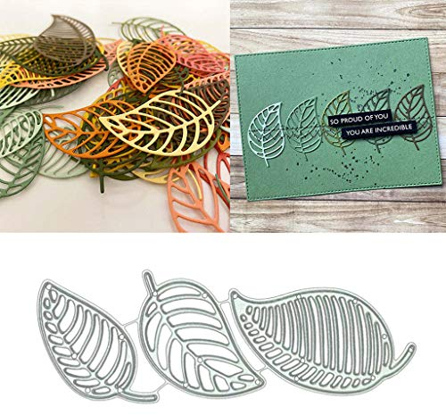 ECMQS Leaf Vein Stanzmaschine Stanzschablone Prägeschablonen Stanzformen Schablonen Für Scrapbooking, Herstellung Von Karten, Albumdekoration, Bilderrahmen