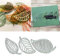 ECMQS Leaf Vein Stanzmaschine Stanzschablone Prägeschablonen Stanzformen Schablonen Für Scrapbooking, Herstellung Von Karten, Albumdekoration, Bilderrahmen